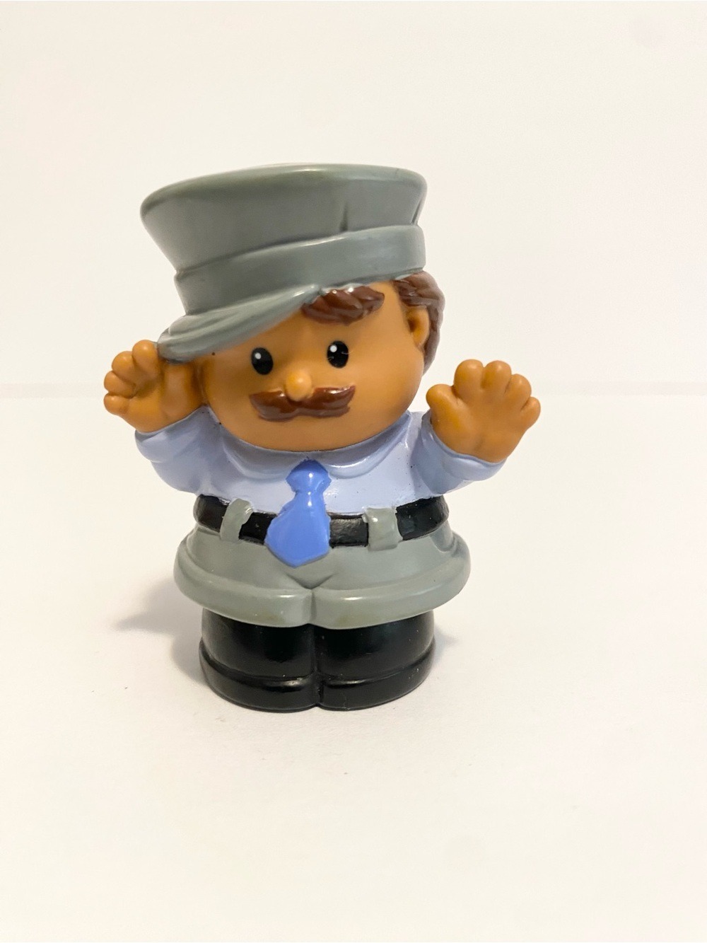 Little People Safety Crossing Guard Bus Driver City Fisher Price Toy 4/$20 🛑